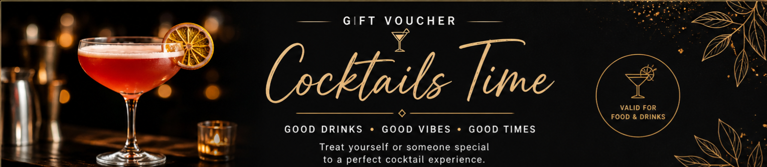 🍸Cocktail Time Voucher- Full House Cafe Roermond