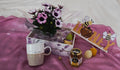 Personalized Wooden Gift Box with Plant & Self-Care Essentials