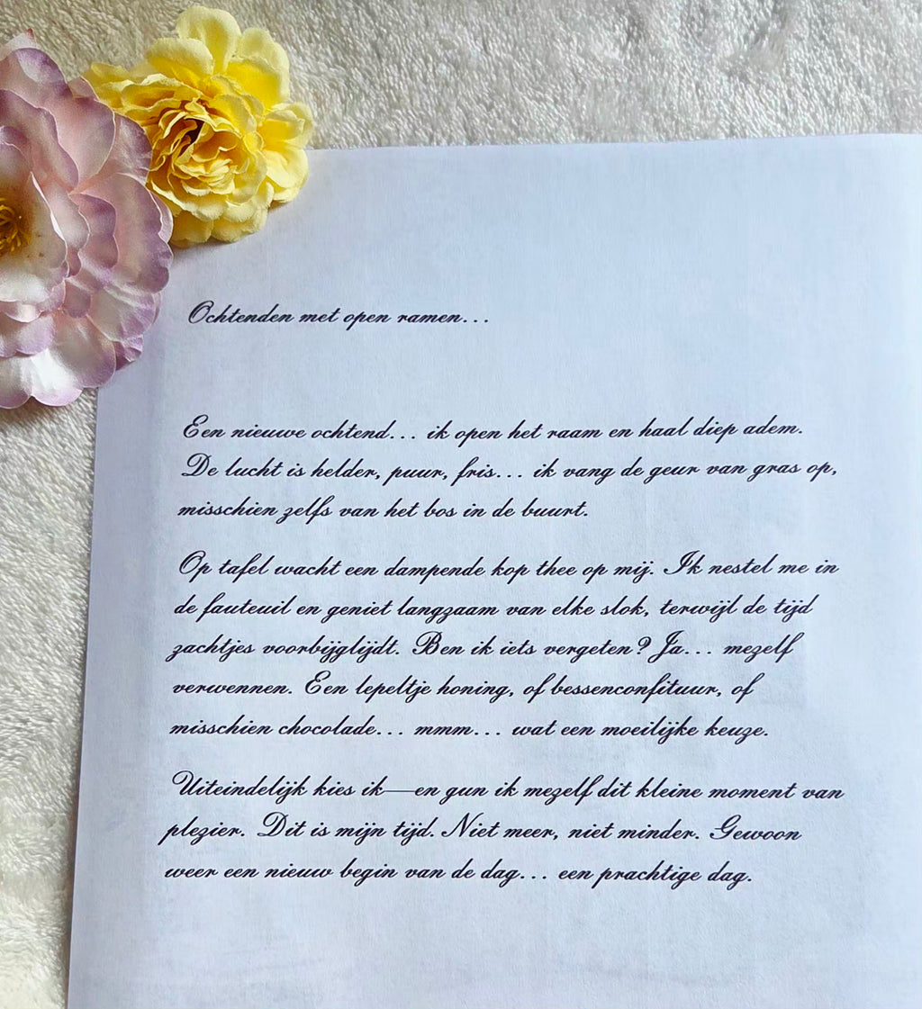 Self care gift box | Mornings with open windows… | Gift Box with a Story