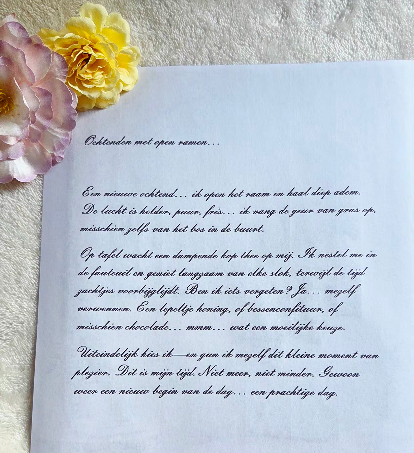 Self care gift box | Mornings with open windows… | Gift Box with a Story